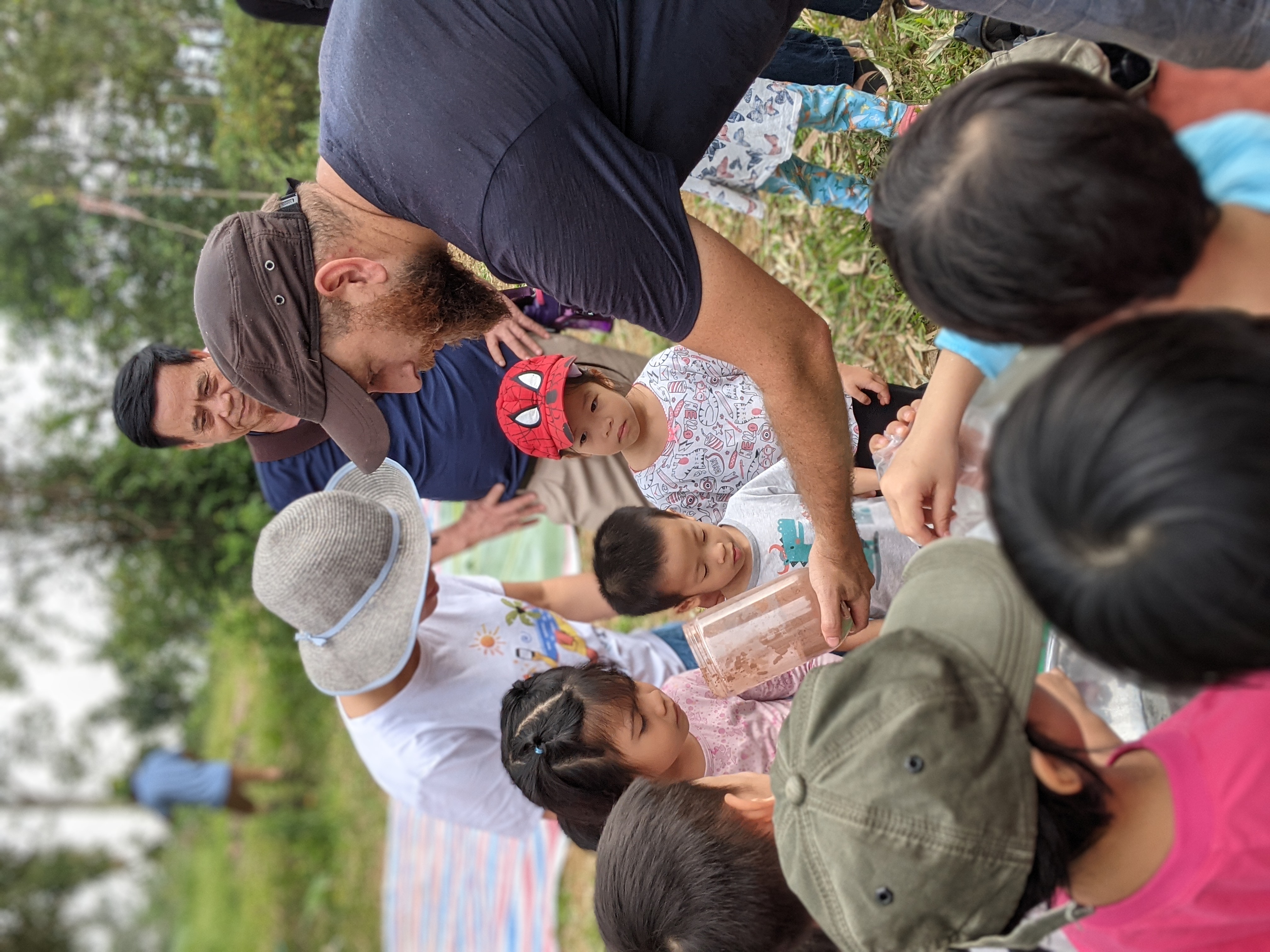 A very lovely Vietnamese American couple teaches children life skills.
